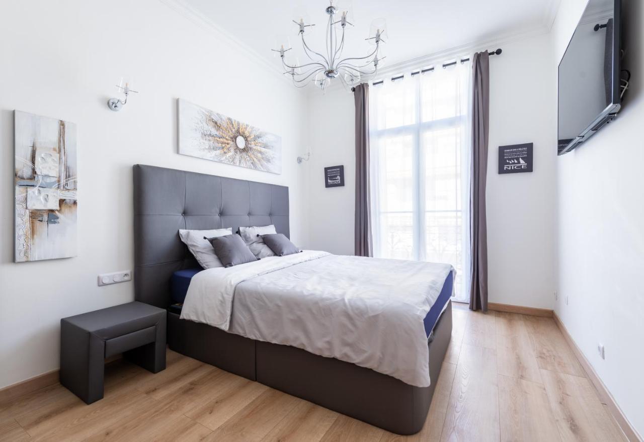 Ferienwohnung Sunny And Modern Baquis Flat Nizza Exterior foto