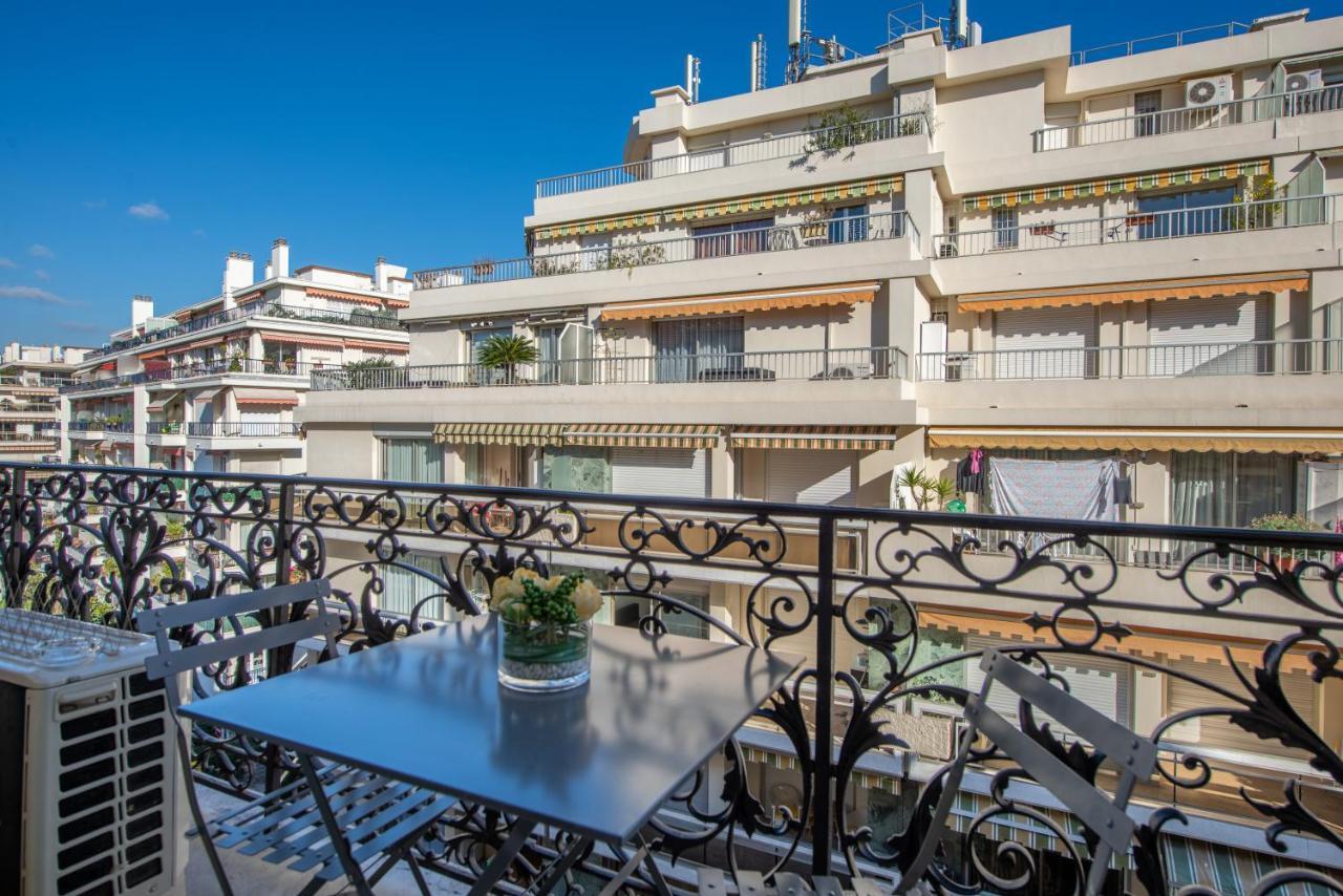 Ferienwohnung Sunny And Modern Baquis Flat Nizza Exterior foto