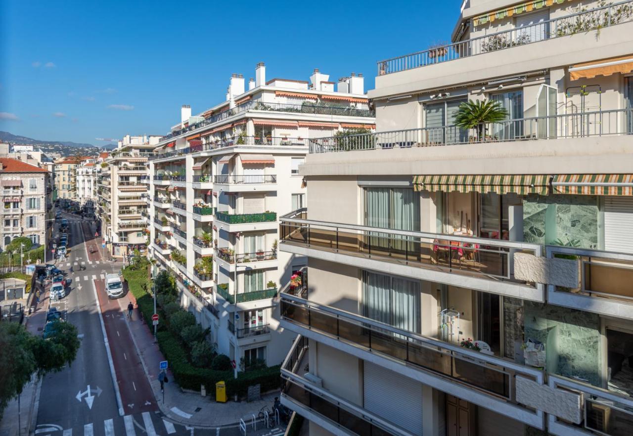 Ferienwohnung Sunny And Modern Baquis Flat Nizza Exterior foto