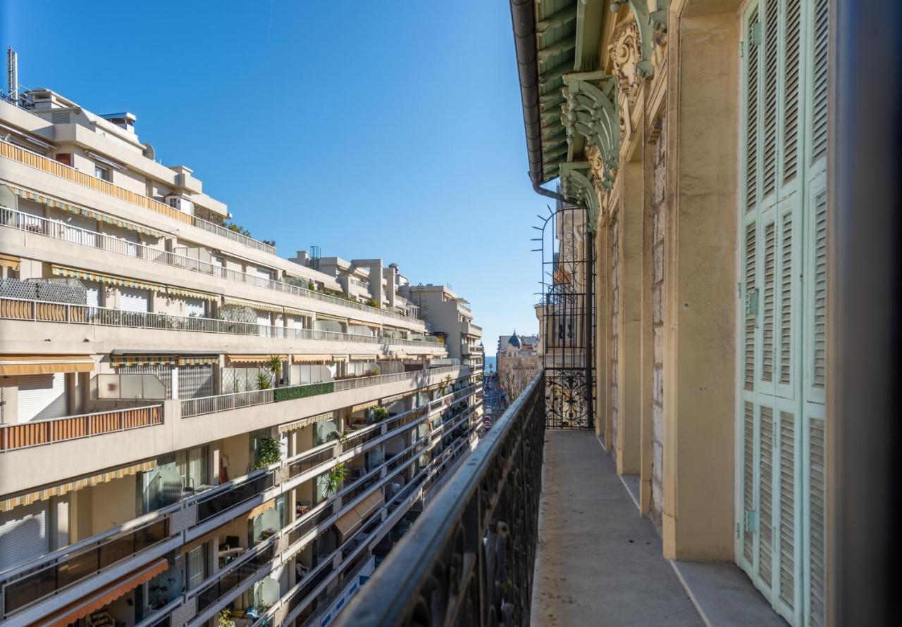 Ferienwohnung Sunny And Modern Baquis Flat Nizza Exterior foto