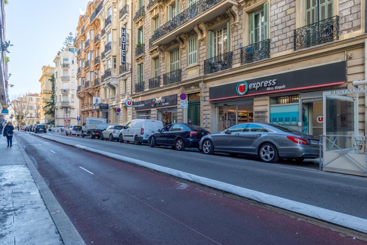 Ferienwohnung Sunny And Modern Baquis Flat Nizza Exterior foto